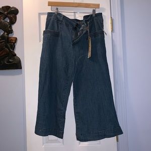 Capri wide leg NWT #jeans